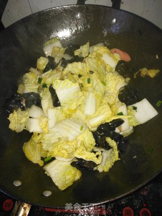 白菜火腿豆腐煲步骤9