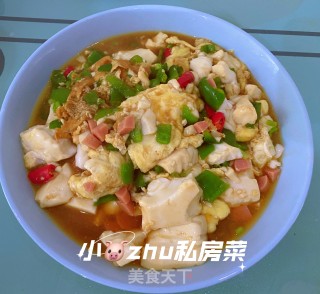 豆腐抱蛋步骤9