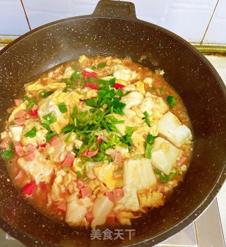 豆腐抱蛋步骤8