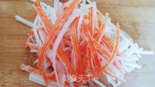 蛋白蟹柳步骤2