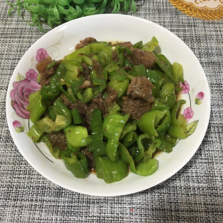 青椒炒牛筋步骤6