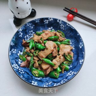 五花肉炒辣椒步骤10