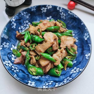 五花肉炒辣椒步骤11