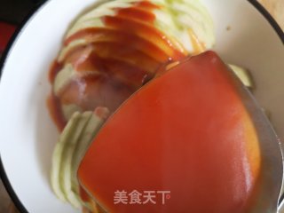 茄汁切块步骤7