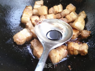 红烧五花肉豆角步骤5