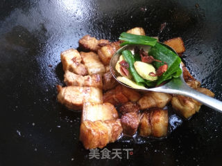 红烧五花肉豆角步骤6