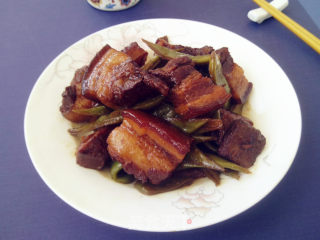 红烧五花肉豆角步骤11