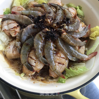 鲜虾鸡翅焗锅步骤11