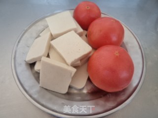 番茄千页豆腐步骤1