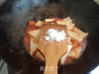 番茄千页豆腐步骤6