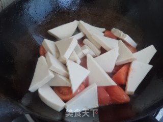 番茄千页豆腐步骤5