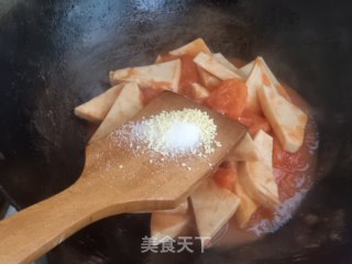 番茄千页豆腐步骤7