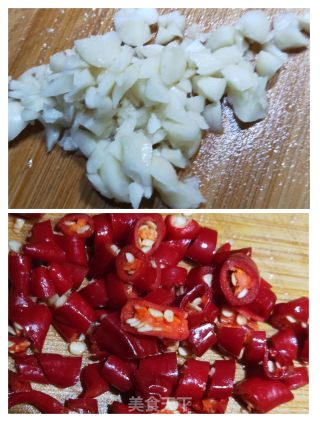 酸菜小笋肉末步骤2