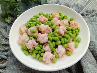 毛豆米炒虾仁步骤8