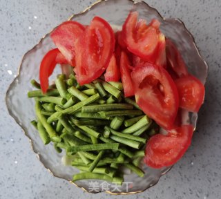 茄子蒸豆角步骤4