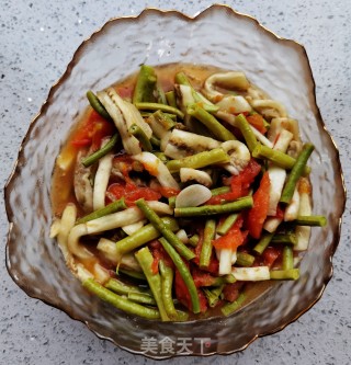 茄子蒸豆角步骤8