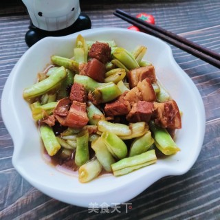 卤肉炖豆角步骤10