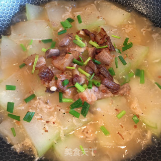 五花肉虾皮烧冬瓜步骤10