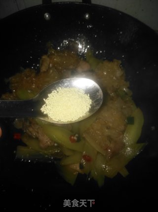 青笋银耳滑炒肉片步骤14