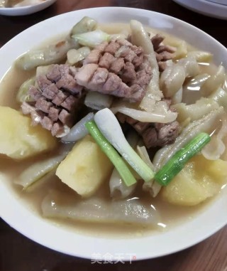 山豆角焖瘦肉步骤9