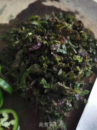 紫苏焖红扁豆步骤5