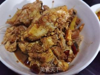 红烧的鱼块步骤3