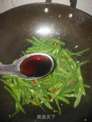 清炒四季豆步骤9