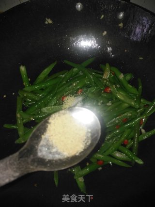 清炒四季豆步骤8