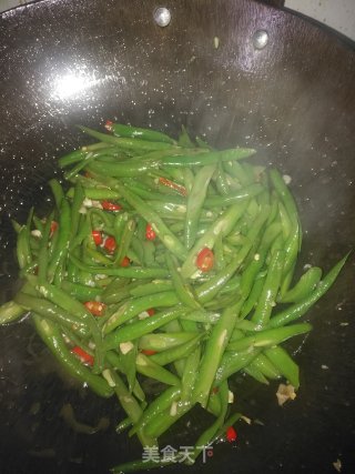 清炒四季豆步骤11
