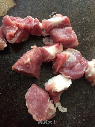 瘦肉炖山豆角干步骤5