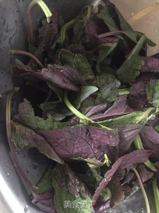 紫苏焖豆角步骤1