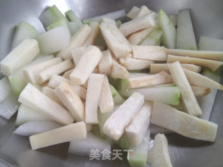 冬瓜烧杏鲍菇步骤4