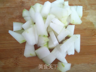 冬瓜烧杏鲍菇步骤2