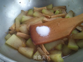 冬瓜烧杏鲍菇步骤7