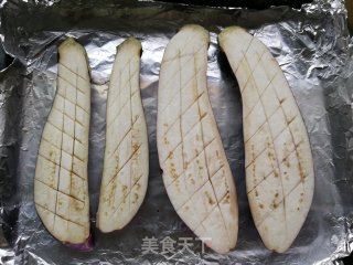肉末香菇蒜茸烤茄子步骤2