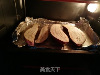 肉末香菇蒜茸烤茄子步骤3