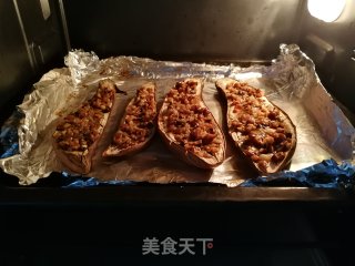 肉末香菇蒜茸烤茄子步骤10