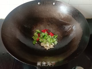 小炒双菇步骤3