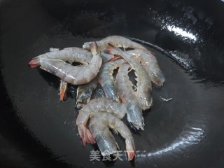 辣椒黄瓜炒青虾步骤6