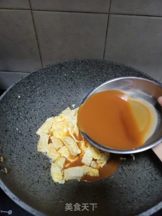 鸡蛋烧豆腐步骤7