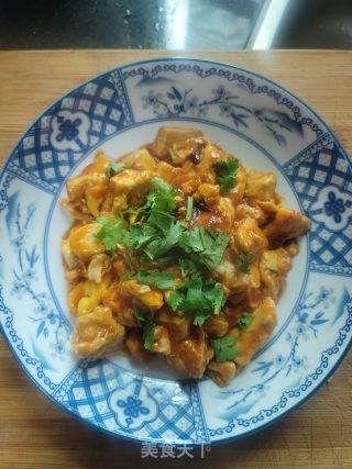 鸡蛋烧豆腐步骤10