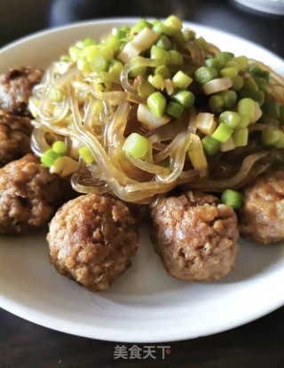 粉条炖肉丸步骤10