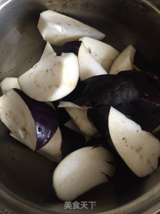 茄子焖豆角步骤2