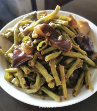茄子焖豆角步骤9