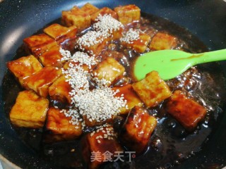 比肉还好吃的～脆皮糖醋豆腐步骤5