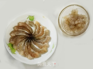 轻养瘦身虾仁豆腐丝瓜盅步骤3