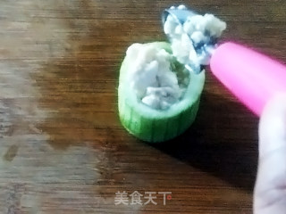 轻养瘦身虾仁豆腐丝瓜盅步骤8
