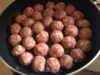 煎肉丸步骤6