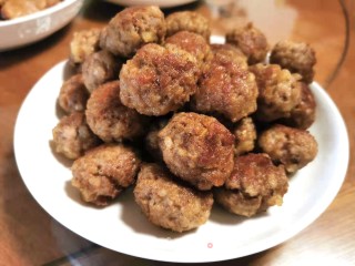 煎肉丸步骤10
