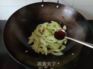 蚝油青瓜步骤6